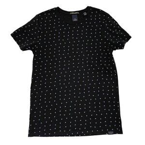 SCOTCH & SODA Short Sleeve T-Shirt Tee Shirt Navy Blue size Medium